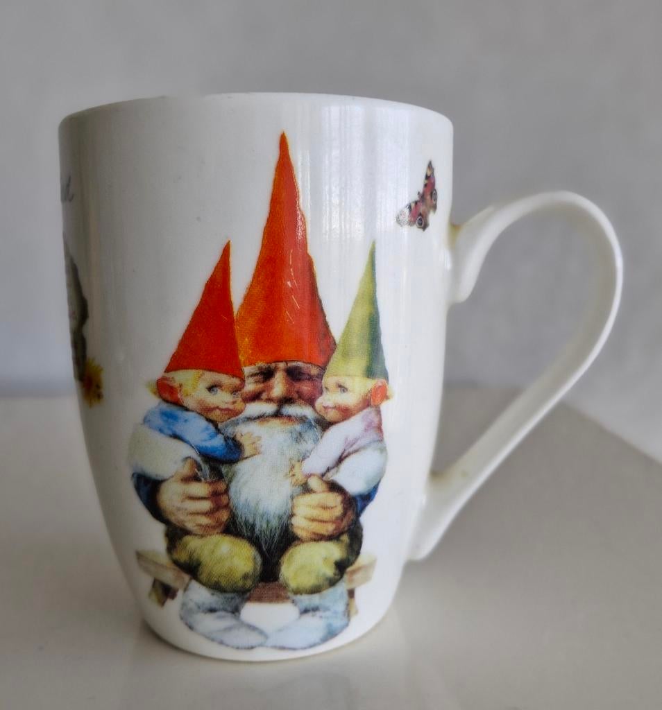 Beker David de Kabouter, Ophalen of Verzenden, Zo goed als nieuw, Overige stijlen, Kop(pen) en/of Schotel(s)