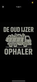Oud ijzer service bollestreek, Doe-het-zelf en Verbouw, Ophalen of Verzenden, Gebruikt, Overige metalen