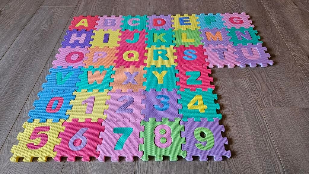Foam alfabet puzzel, Ophalen of Verzenden