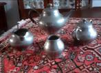 Prachtig tinnen theeservies - Zeer goede staat, Ophalen of Verzenden