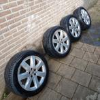 Lichtmetalen velgen 5x108 en zomerbanden 245/45/zr18 100W, Ophalen, 18 inch, Banden en Velgen, Zomerbanden