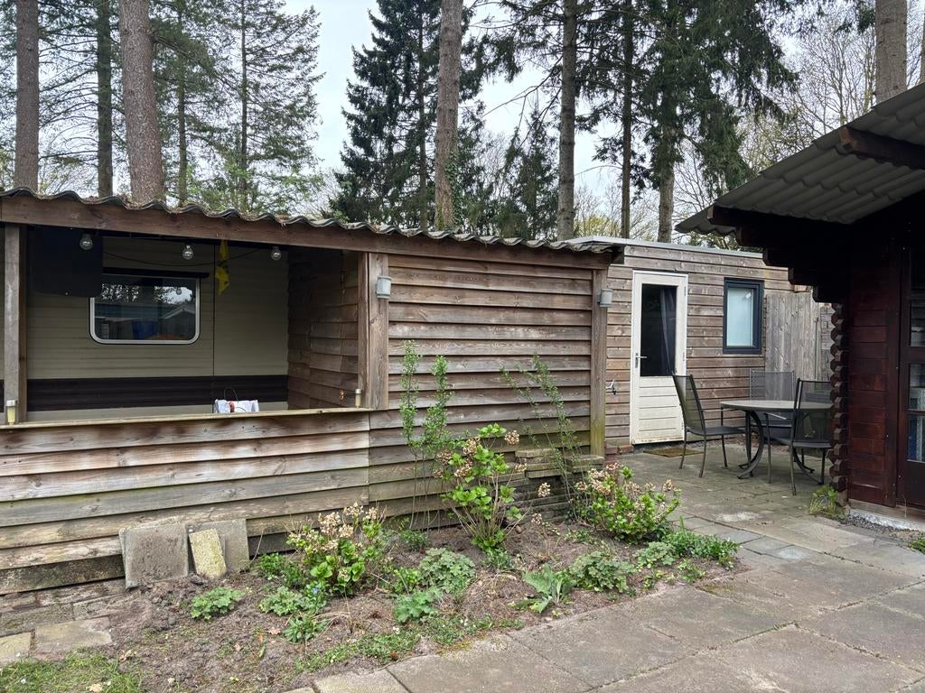 Stacaravan met aanbouw, Caravans en Kamperen, Tot en met 4