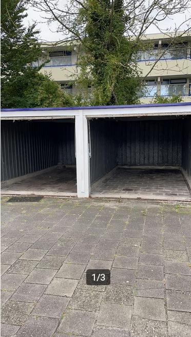 Nette garagebox te huur van Speykstraat Winschoten, Ophalen of Verzenden, Zo goed als nieuw, Metaal, Containerberging