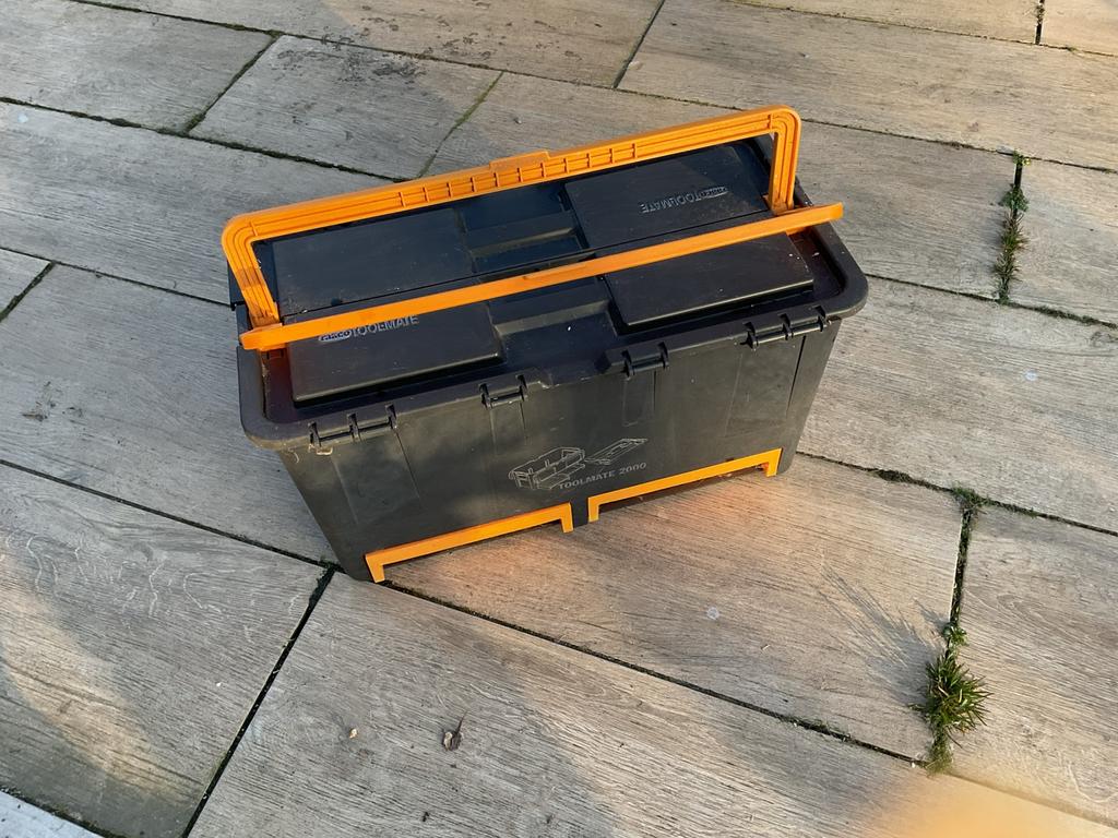 Grote.  Kist., Doe-het-zelf en Verbouw, Gereedschapskisten, Ophalen of Verzenden, Zo goed als nieuw