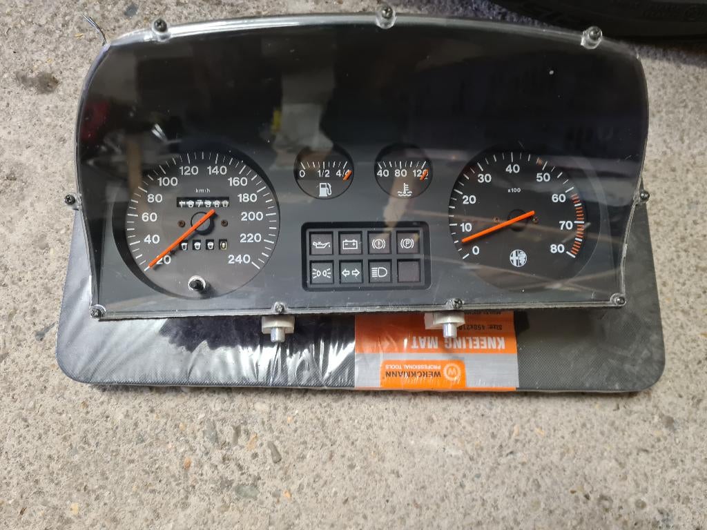 alfa 33 teller klok en spiegels, Ophalen of Verzenden, Alfa Romeo