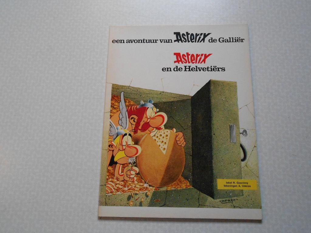 Asterix 16 en de Helvetiërs 1973 1 ste druk., Boeken, Stripboeken, Eén stripboek, Nieuw, Ophalen of Verzenden, Uderzo & Goscinny