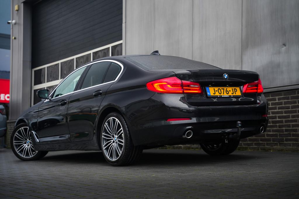 BMW 5 Serie 520d 164 pk Corporate Lease High Executive / BTW, Automaat, Achterwielaandrijving, 4 cilinders, Zwart