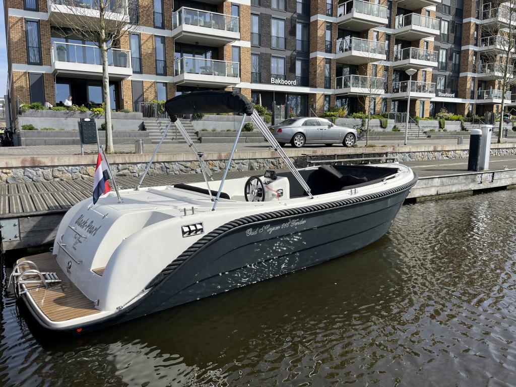 Oudhuijzer 616 | 60 pk Yamaha | Compleet! (bj 2017), Watersport en Boten, Sloepen, Gebruikt, 6 meter of meer, Overige brandstoffen