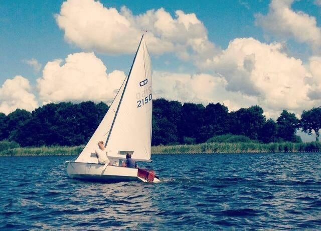 Westrijd schakel zeilboot met trailer, Ophalen, Gebruikt, Minder dan 15 m², 3 tot 6 meter