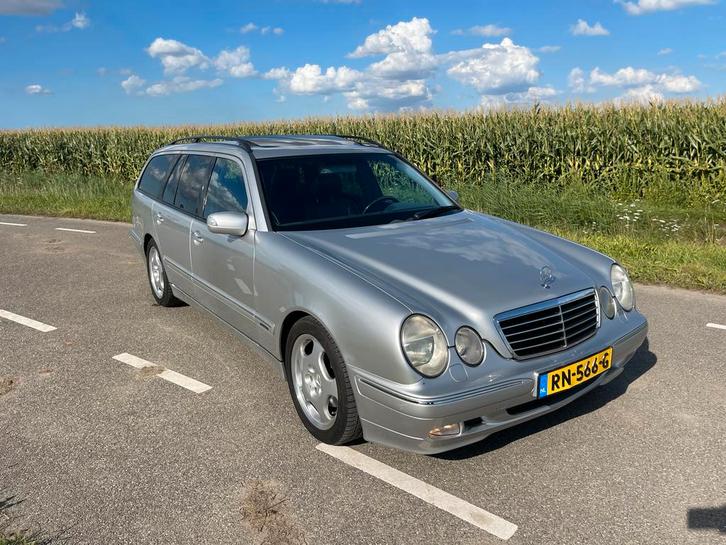 Mercedes-Benz W210 E430 V8 (youngtimer), Auto's, Mercedes-Benz, Particulier, E-Klasse, ABS, Airbags, Airconditioning, Bluetooth