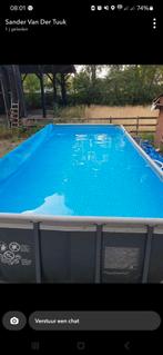 Intex Ultra Frame Zwembad - Bieden naar waarde, Tuin en Terras, Zwembaden, Ophalen, Gebruikt, 200 tot 300 cm, 80 tot 120 cm