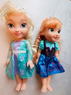 Anna en Elsa poppen  ong 35 cm groot, Ophalen of Verzenden, Pop