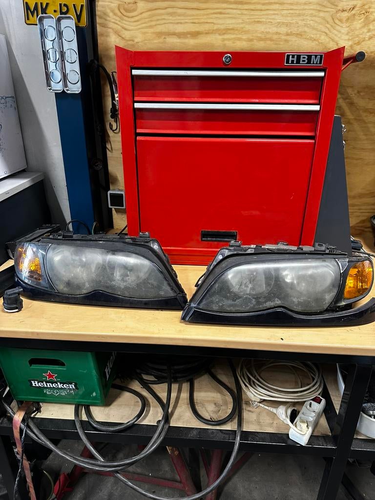 Bmw e46 facelift electrische koplampen, Ophalen of Verzenden