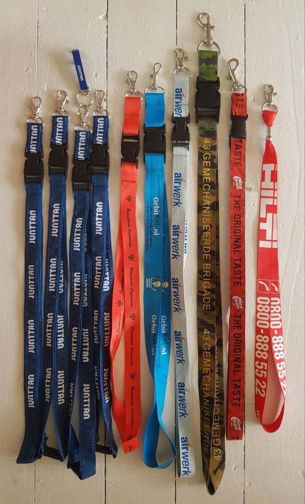 Keycords hilti cola brigade junttan brandweer gebitkid, Verzamelen, Sleutelhangers, Ophalen of Verzenden, Zo goed als nieuw, Merk