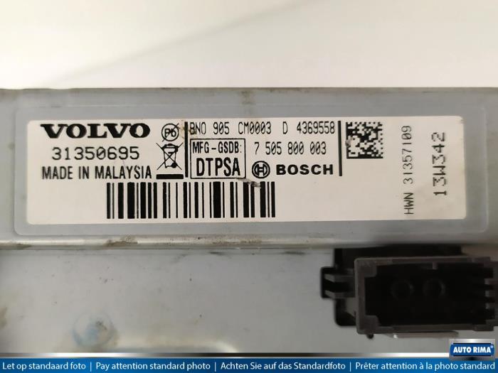 Display Multi Media regelunit van een Volvo V40, Auto-onderdelen, Gebruikt, -, -, Ophalen of Verzenden