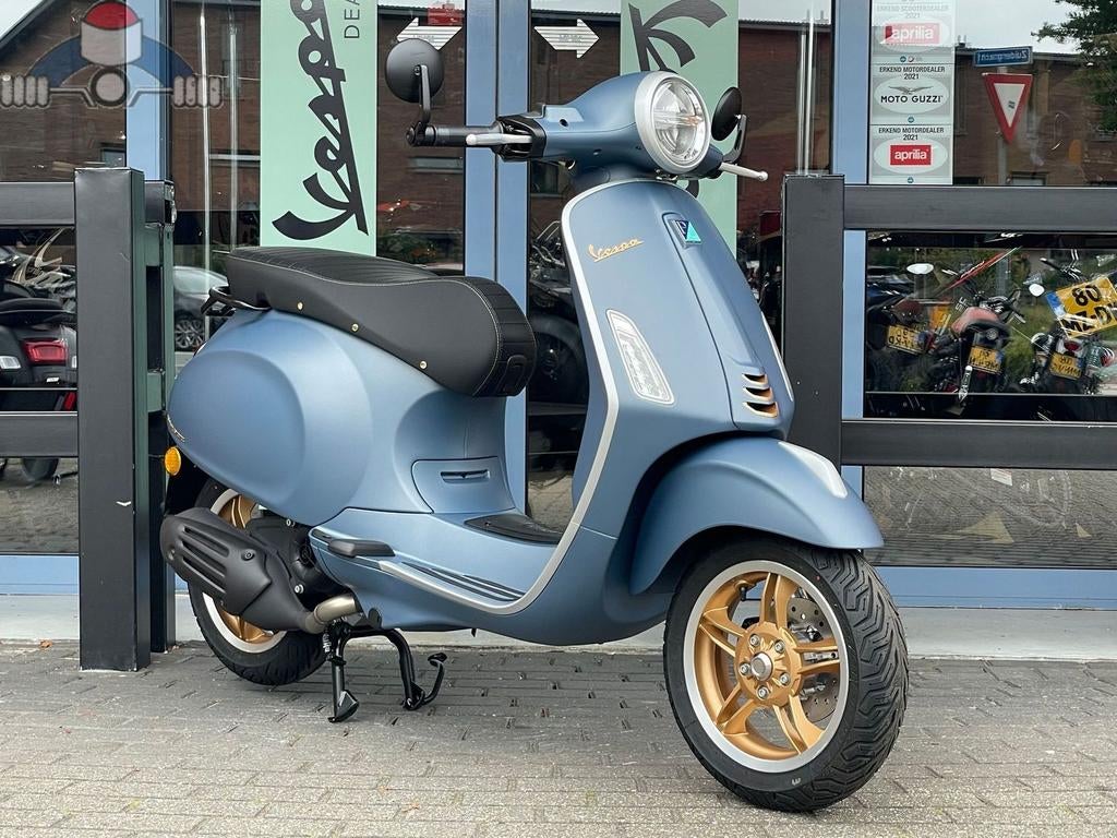 Vespa Primavera Blu Officina 8 2026, Fietsen en Brommers, Scooters | Vespa, Ophalen, Overige modellen, Maximaal 45 km/u, Onbekend