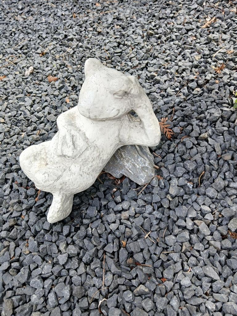 Tuinbeeld Kikkers - Decoratieve Tuinbeelden, Ophalen of Verzenden