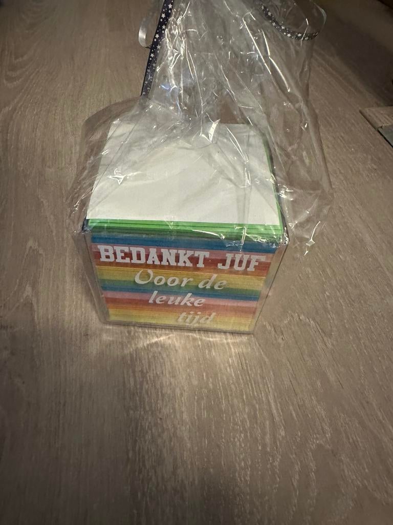 bedankje juf, Ophalen of Verzenden, Nieuw