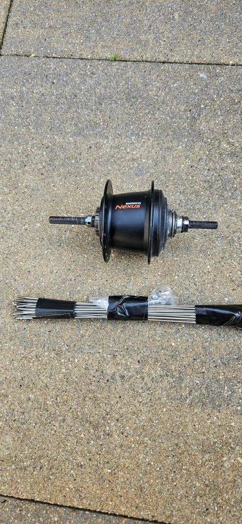 Shimano nexus naaf met spaken, Fietsen en Brommers, Fietsonderdelen, Elektrische fiets, Overige typen, Ophalen of Verzenden, Zo goed als nieuw