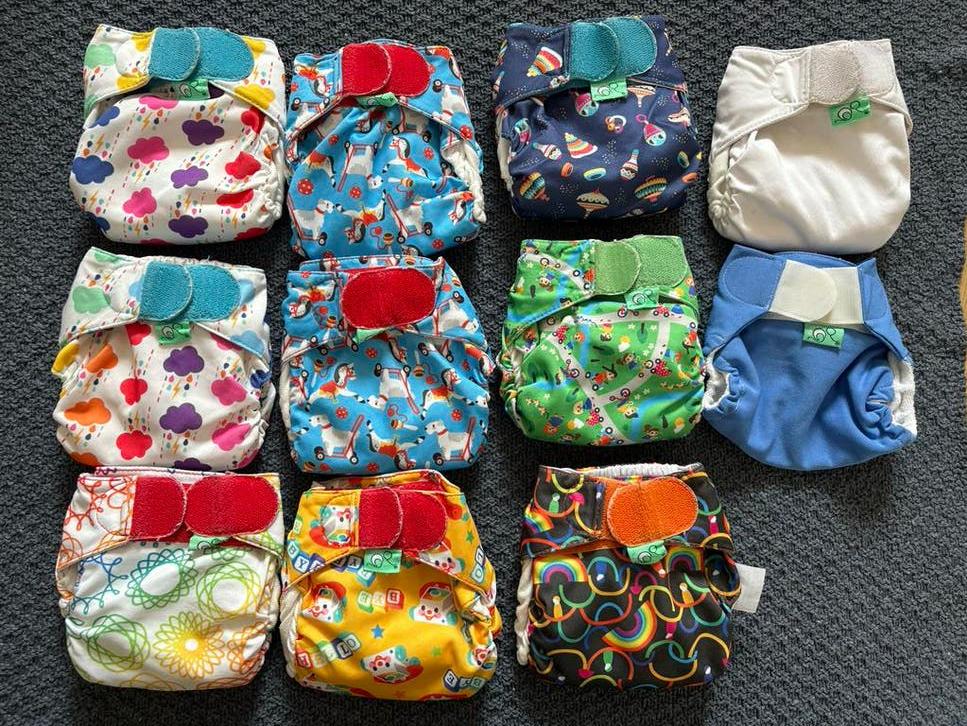 TotsBots Teenyfit wasbare luiers en zwemluier, Ophalen of Verzenden, Gebruikt