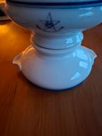 4 Antieke soepkommen Bauscher Weiden, Ophalen of Verzenden