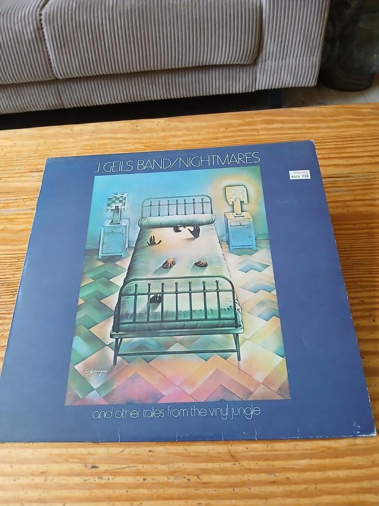 lp j.geils band= nightmare, Ophalen of Verzenden, Gebruikt, 12 inch, Poprock