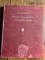 Kleine Schoolatlas der gehele aarde - 1959, Boeken, Gelezen, Bosatlas, Verzenden, 1800 tot 2000