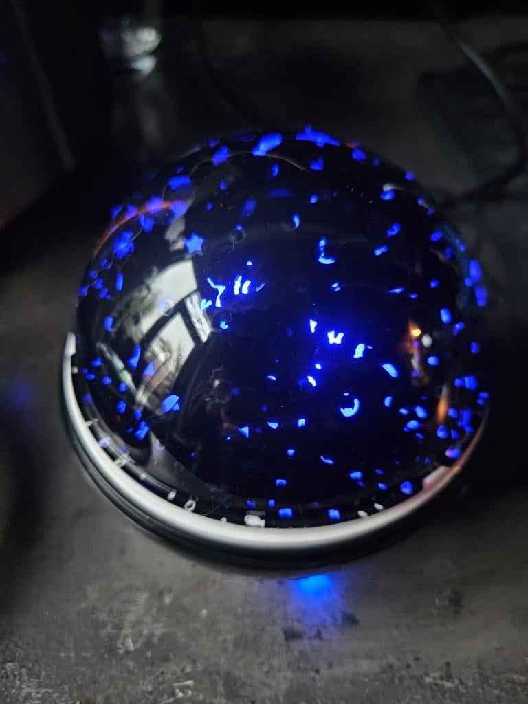 Sterrenprojector Nachtlampje - Creëer een Magische Sfeer, Ophalen of Verzenden, Gebruikt, Modern, Ruimte, Sterrenhemel