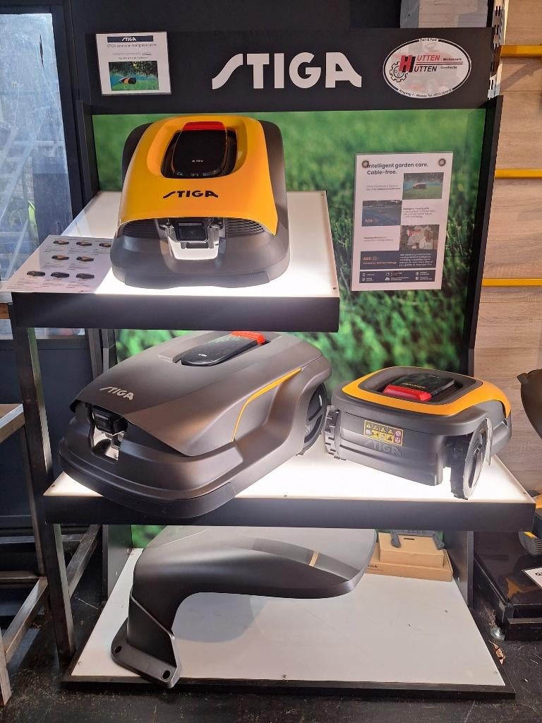 Stiga Vista GPS Robotmaaiers + AI-Camera | Zonder Antenne, Ophalen, Nieuw, 20 tot 25 cm, Bestuurbaar via app