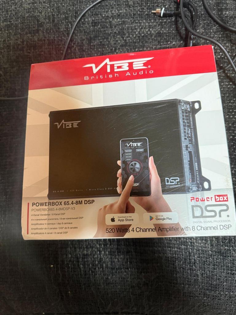 Vibe Powerbox 65.4-8MDSP-V3 DSP (Recent compleet nagekeken), Auto diversen, Gebruikt, -, -, Ophalen of Verzenden
