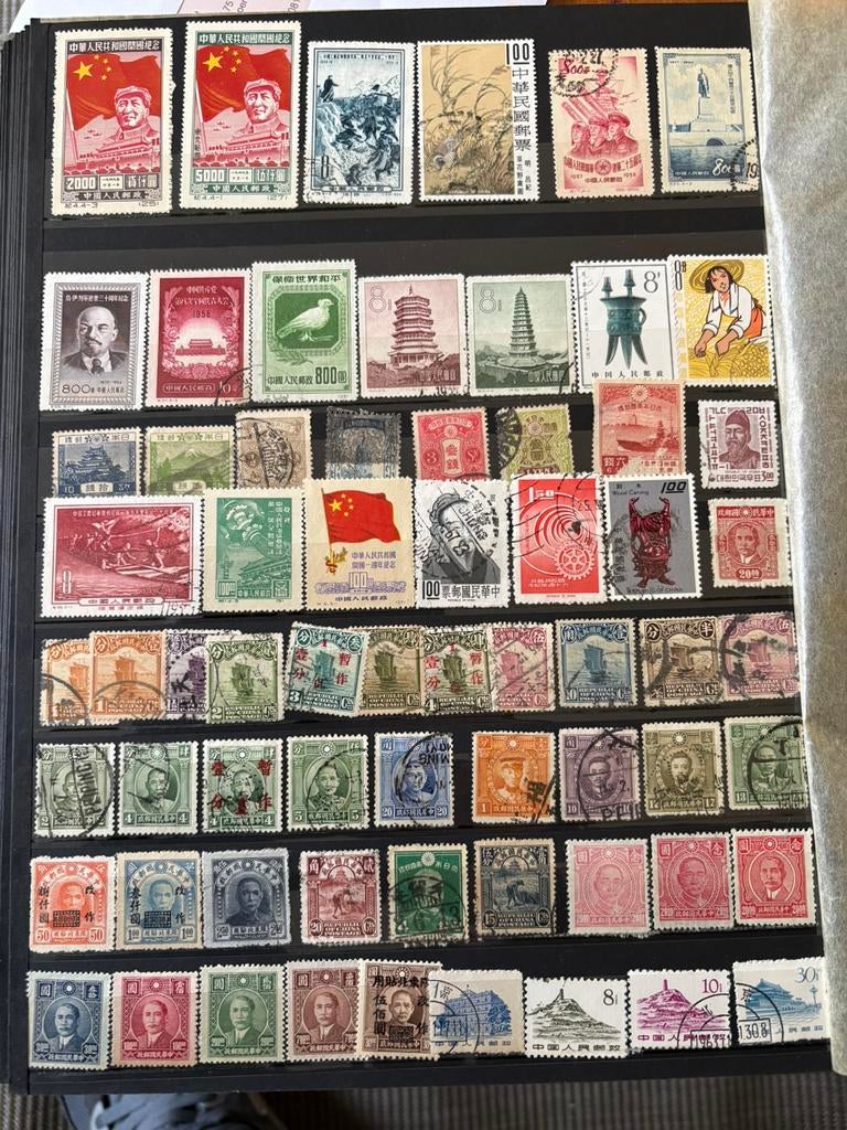 Album china azie, Postzegels en Munten, Postzegels | Volle albums en Verzamelingen, Ophalen, Buitenland