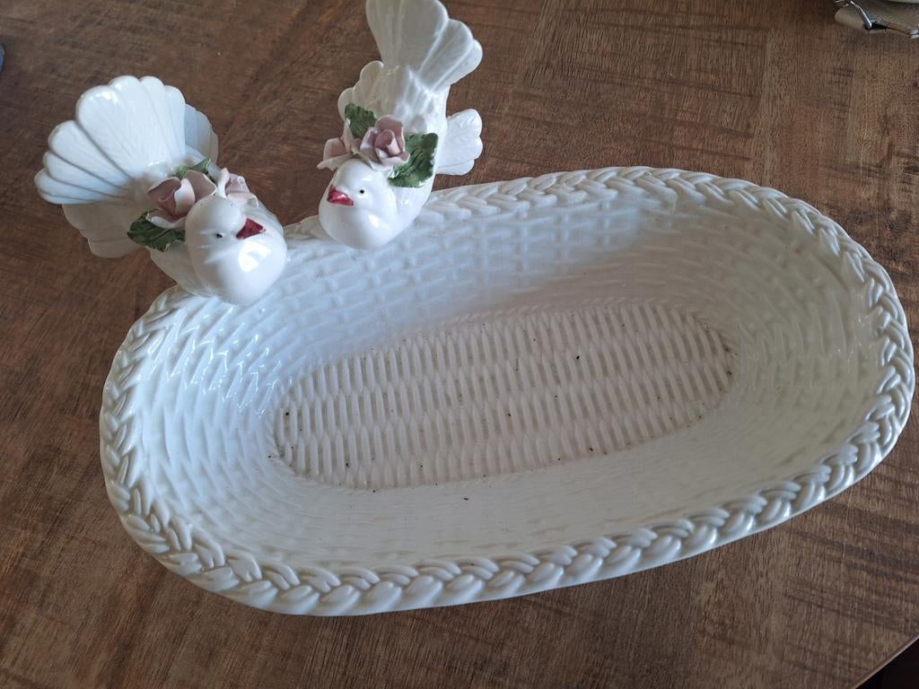 Porseleinen schaal, Ophalen of Verzenden