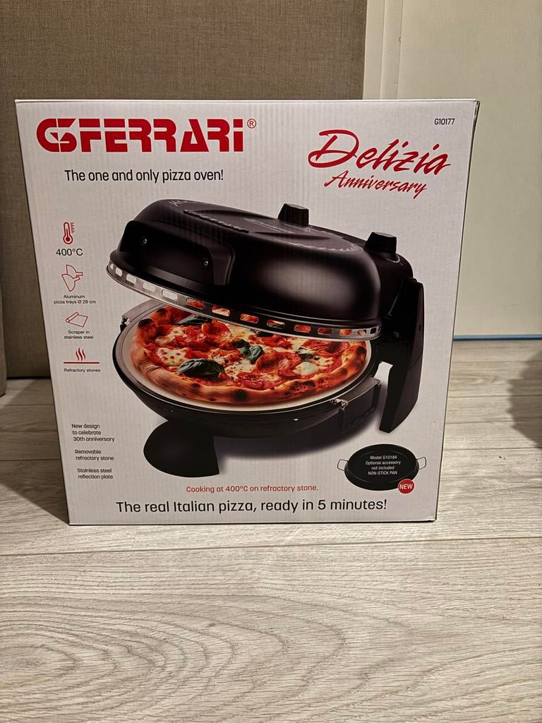 Nieuwe G3 Ferrari Delizia pizzaoven - Ongebruikt!, Tuin en Terras, Ophalen, Nieuw