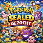 Gezocht: Pokemon TCG sealed! (Booster boxen, ETB,s etc.), Ophalen of Verzenden, Nieuw, Boosterbox, Foil