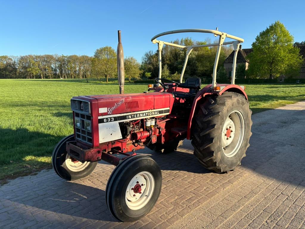 International 633 met kenteken, Zakelijke goederen, Agrarisch | Tractoren, meer dan 10000, Case IH, tot 80 Pk, Gebruikt, Ophalen