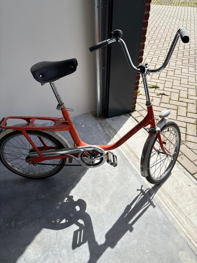 Vintage Gazelle Vouwfiets - Klassieke Opvouwbare Fiets, Ophalen, 20 inch of meer, Gebruikt, Dames