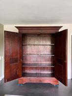 Teak houten kast, Ophalen, Met deur(en), 200 cm of meer, Teakhout