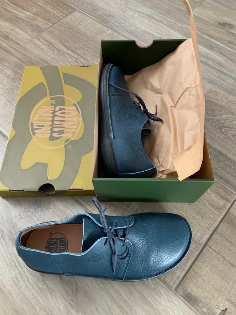 Loints hetenschoenen maat 42 petrol/ blauw  nieuw, Blauw, Nieuw, Ophalen of Verzenden, Veterschoenen
