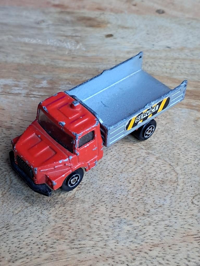 Majorette Scania kiepwagen bespeeld incompleet, Hobby en Vrije tijd, Modelauto's | Overige schalen, Ophalen of Verzenden, Gebruikt