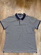 GANT Polo Shirt Heren - Blauw/Wit Gestreept, Ophalen, Zo goed als nieuw, Overige maten, Blauw