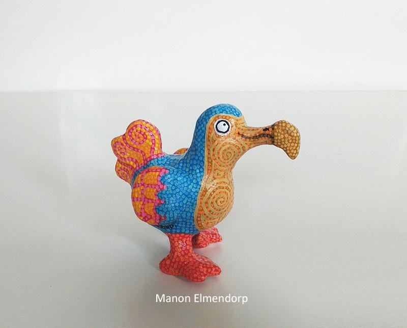 100% Handgemaakt Beeldje Dodo / Vogel Kunst Nieuw, Antiek en Kunst, Ophalen of Verzenden