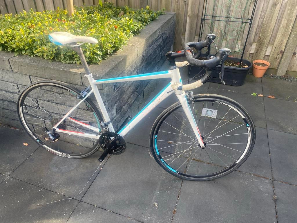 Cube Axial racefiets 53cm - Frame en wielen perfect, 28 inch, Gebruikt, Aluminium, 49 tot 53 cm