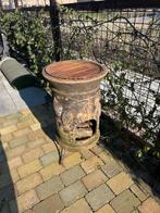 te koop terras/tuinhaard met rooster, Ophalen, Gebruikt