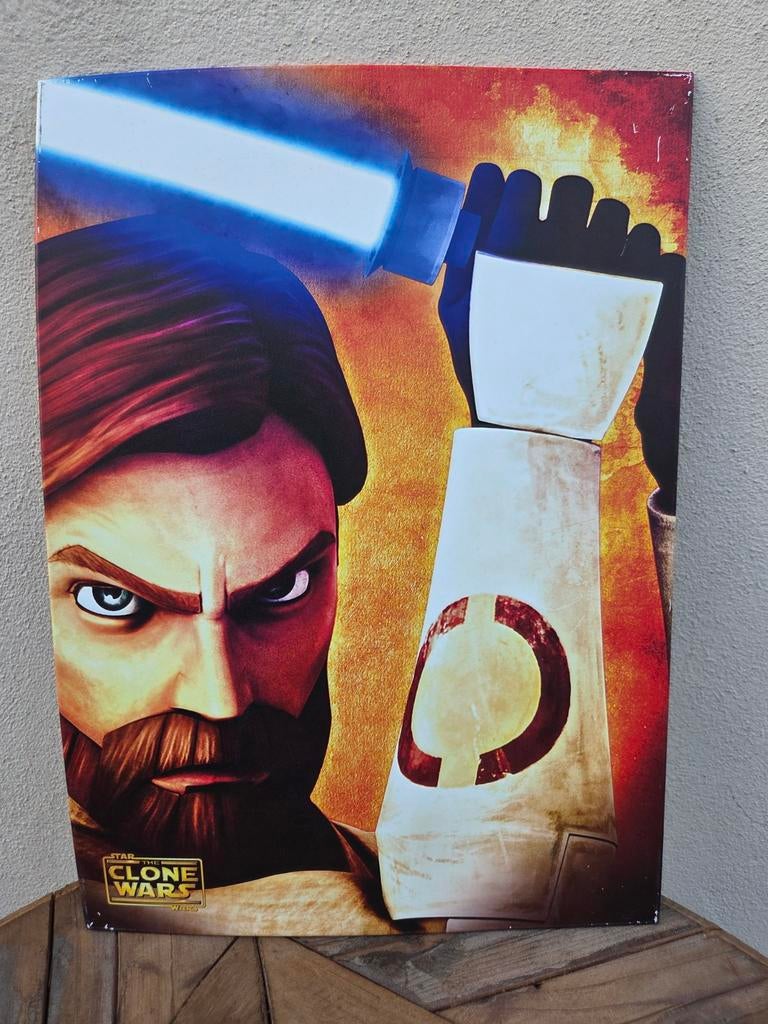 Displate Star Wars Clone Wars, Verzamelen, Ophalen of Verzenden, Zo goed als nieuw, Tv, Overige typen