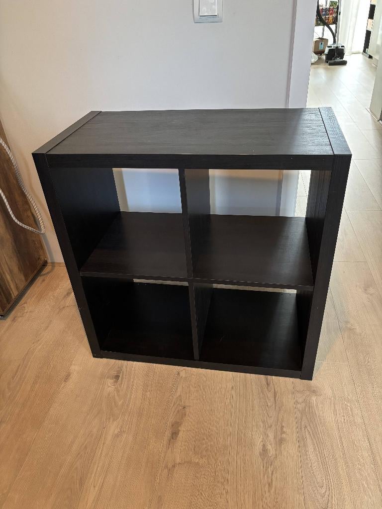 Kallax Ikea, Black Kallax Ikea, Zo goed als nieuw, Minder dan 100 cm, 25 tot 50 cm