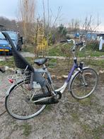 Batavus dames moederfiets met zitje, Fietsen en Brommers, Ophalen of Verzenden, 1 zitje, Zo goed als nieuw, Batavus