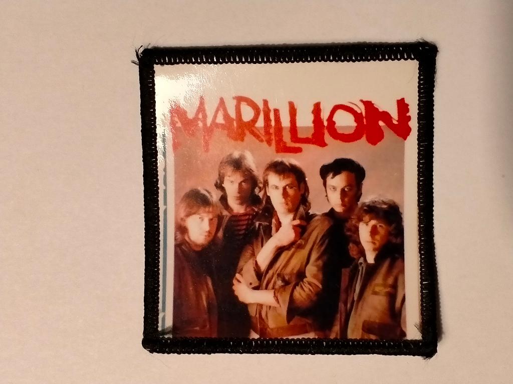 Marillion rock hardrock muziek patch kleding embleem, Ophalen of Verzenden, Gebruikt, Kleding