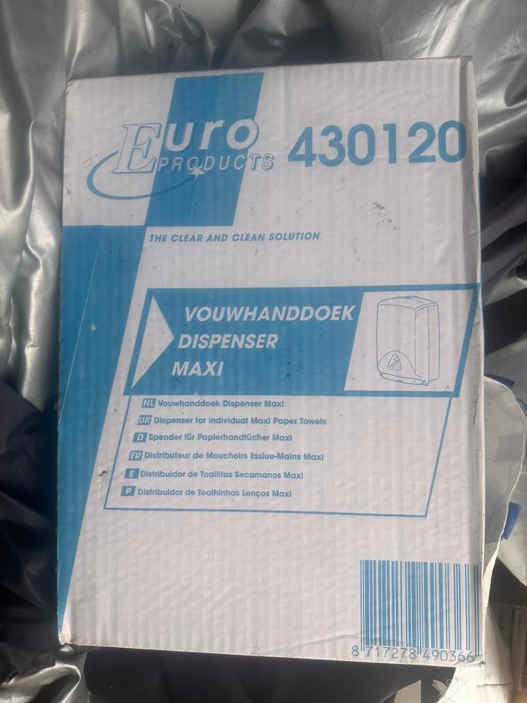 Handdoek dispenser, Ophalen of Verzenden, Zo goed als nieuw