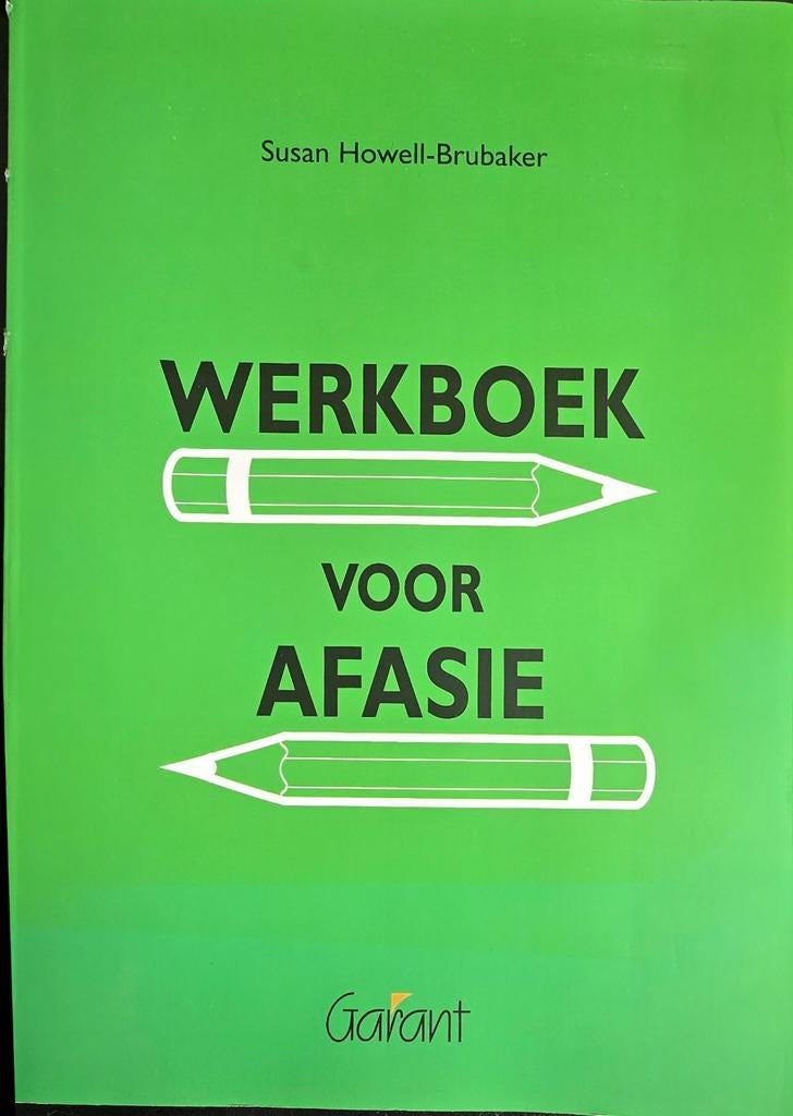 Werkboek voor Afasie - Susan Howell-Brubaker, Susan Howell-Brubaker, Zo goed als nieuw, Gamma, HBO