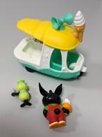 Fisher-Price Bing Gilly’s IJswagen + 2 poppetjes zeldzaam, Ophalen of Verzenden, Zo goed als nieuw, H, H